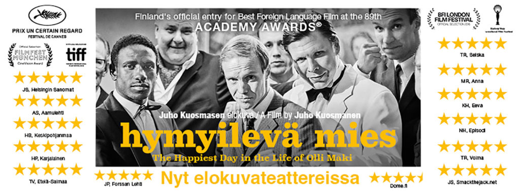 Soome parimaks filmiks tunnistati Hymyilevä mies