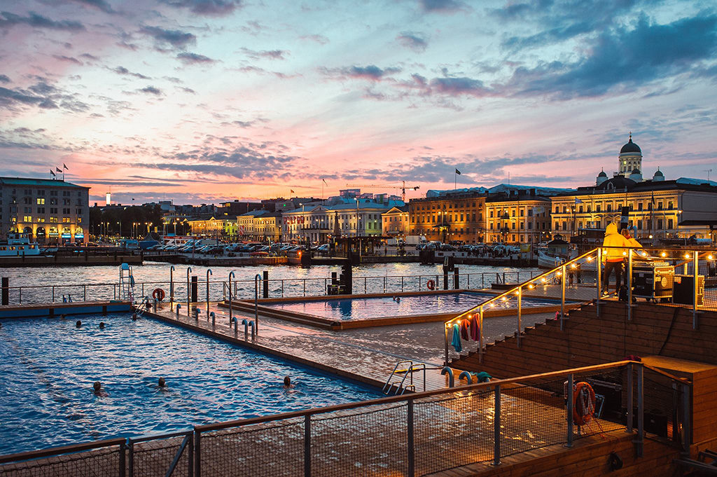 Helsingis avab uksed uus mereäärne saunakeskus