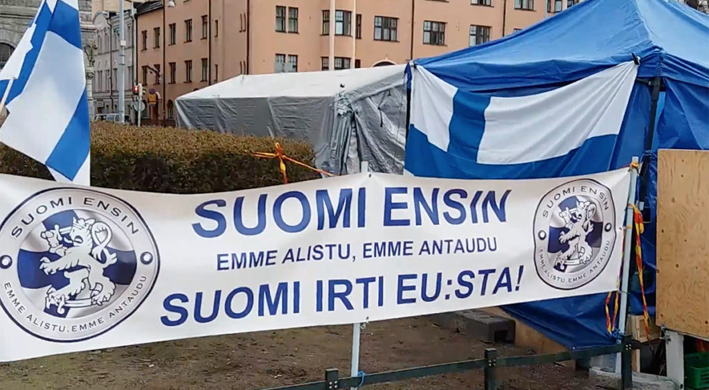 Soome Maidan tahetakse Helsingi kesklinnas laiali ajada, migrandid jäävad