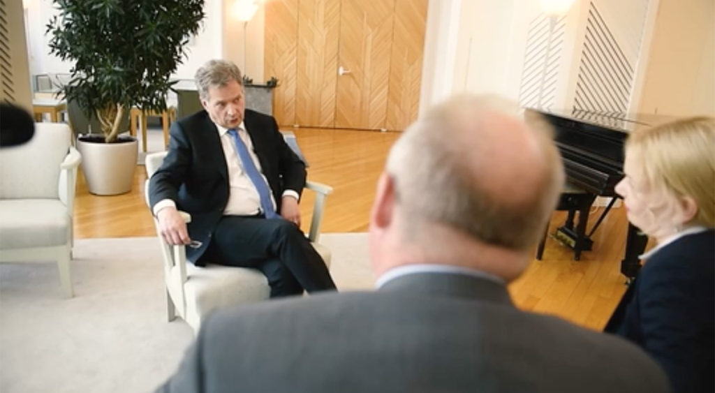 President Niinistö intervjuus: ei usu, et Eestit rünnatakse