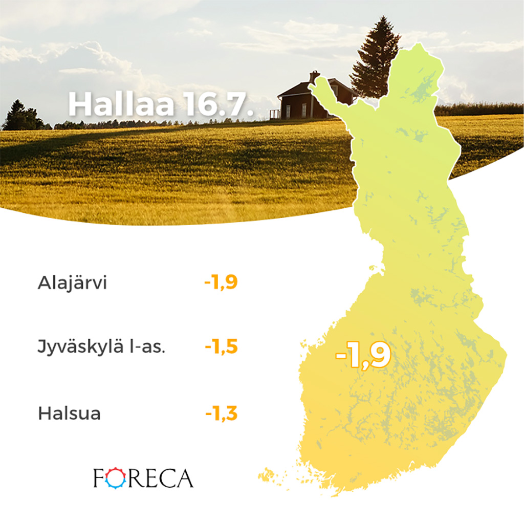 Soomes mõõdeti taas öökülma