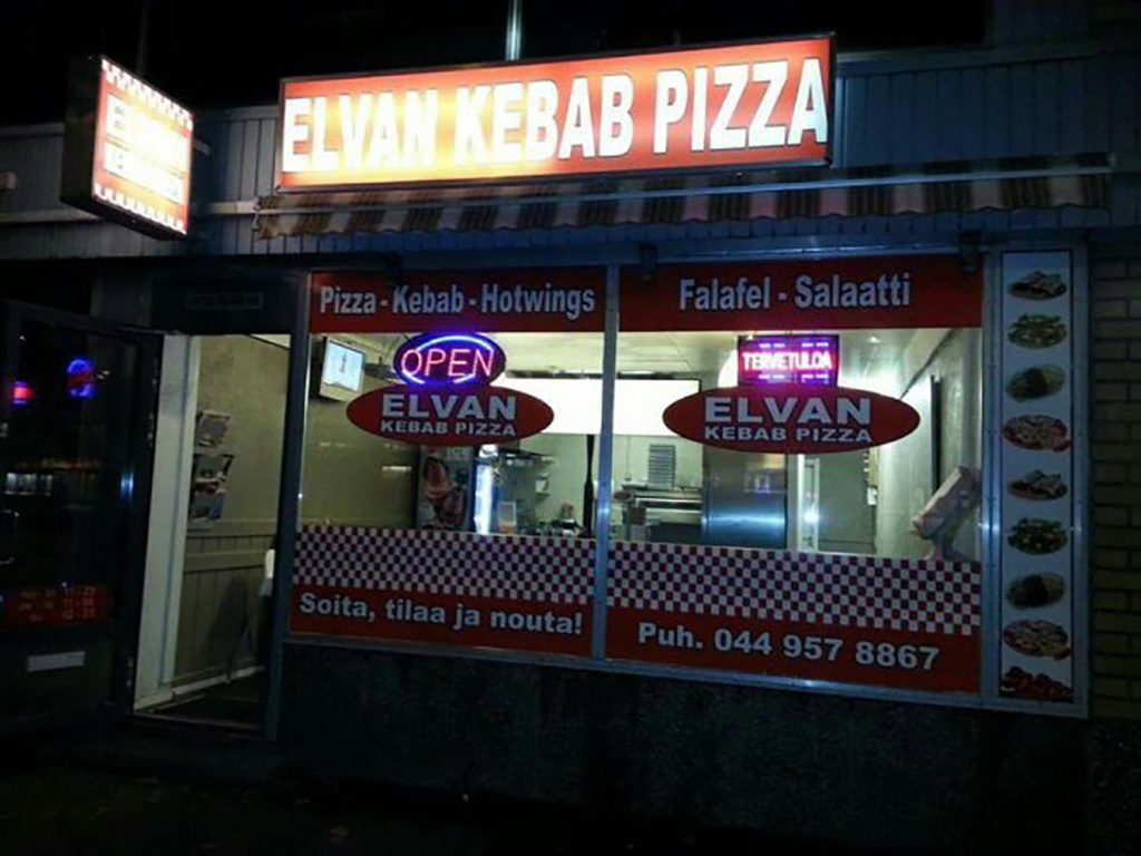 Soomes on müügis kümned pizza- ja kebabisöögikohad