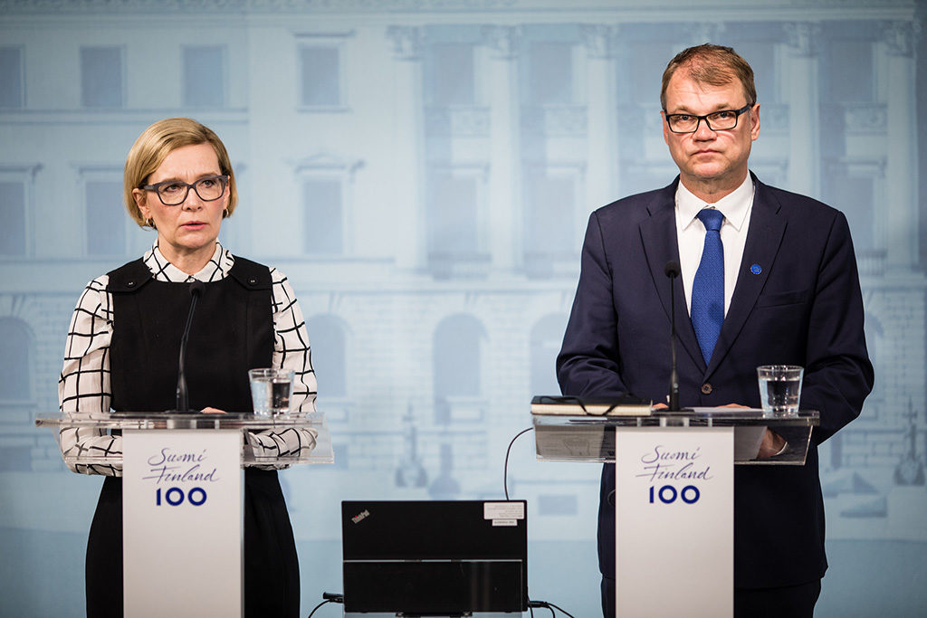 Peaminister Juha Sipilä: suurim mure on see, kui vihale vastatakse vihaga