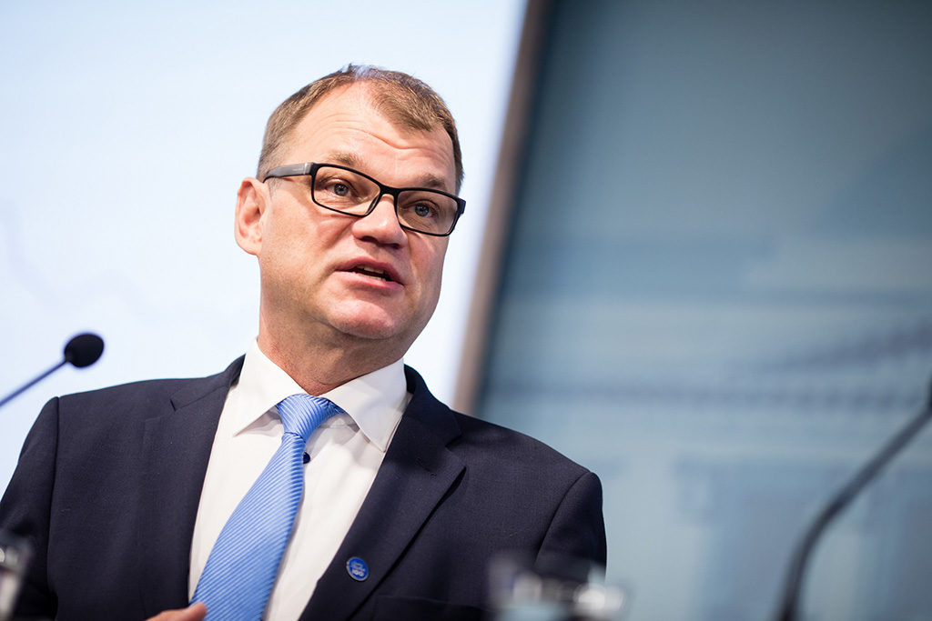 Peaminister Juha Sipilä uusaastatervitus