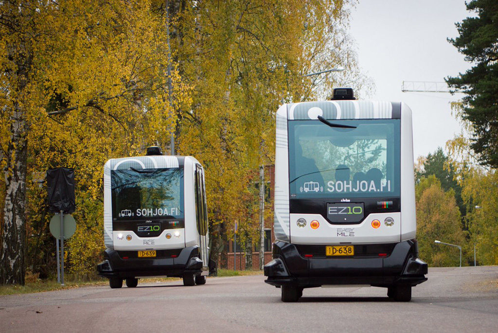 Helsingis hakkavad sügisest sõitma robotbussid