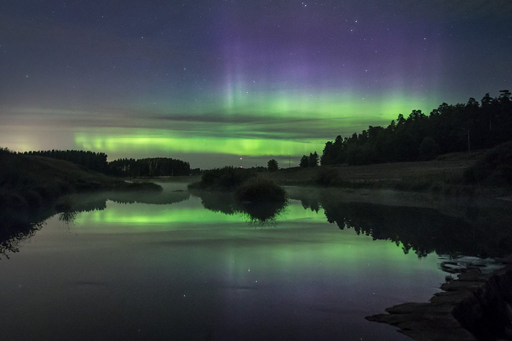 Nädalavahetusel võib näha virmalisi ka Soome lõunaosas