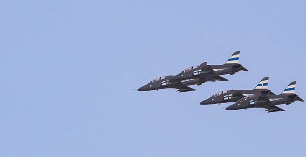 Soomes õhujõud osalevad Rootsi suurõppusel Aurora 23