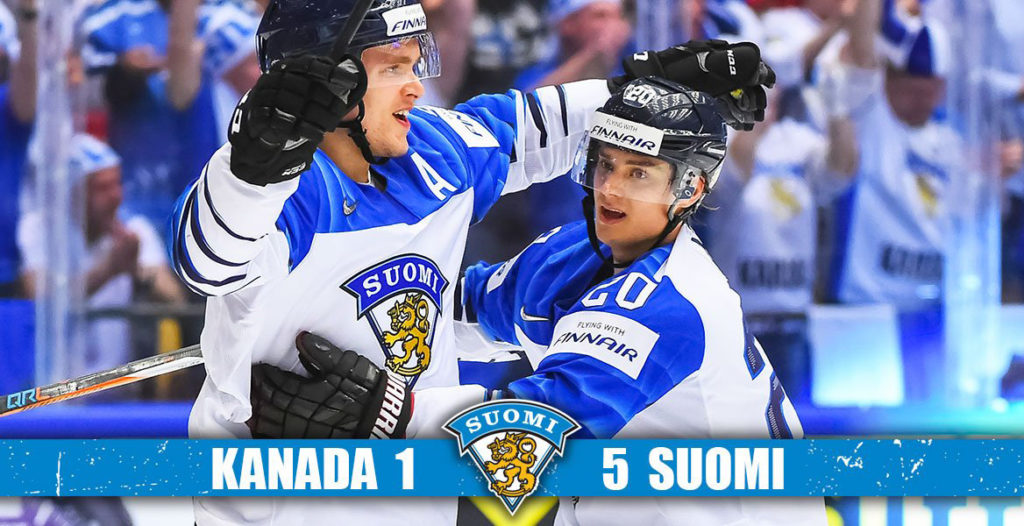 Vapustav tulemus! Leijonat purustas hoki MM-il Kanada 5:1!