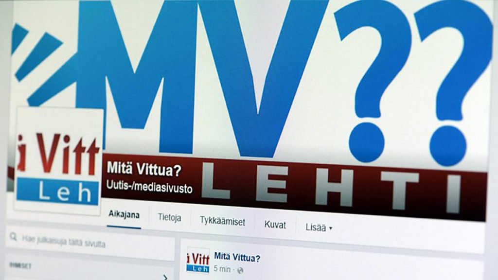 MV-lehti pani Soomes pillid kotti