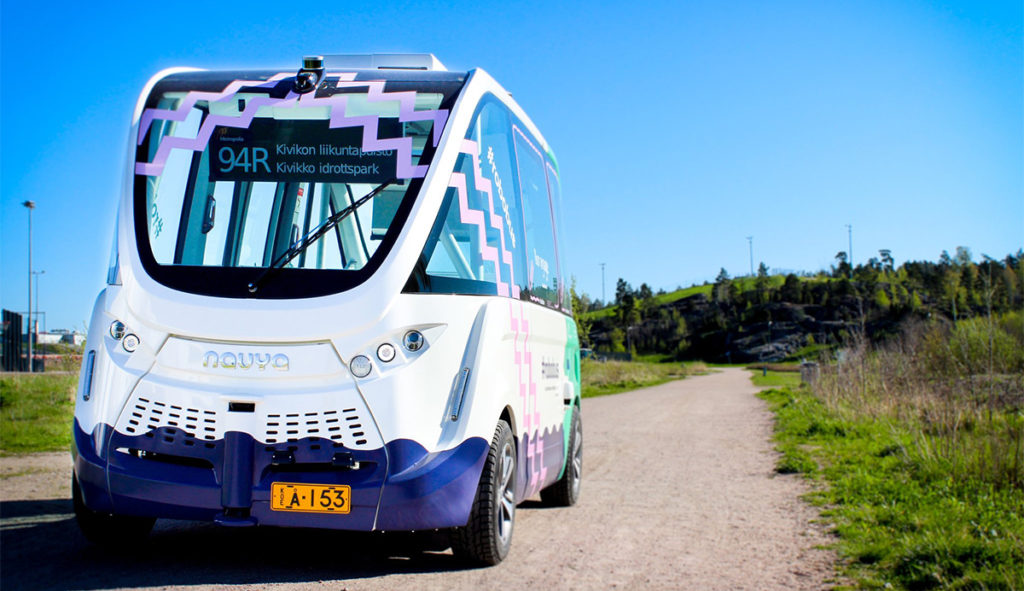 Tänasest on Helsingis liinil robotbuss