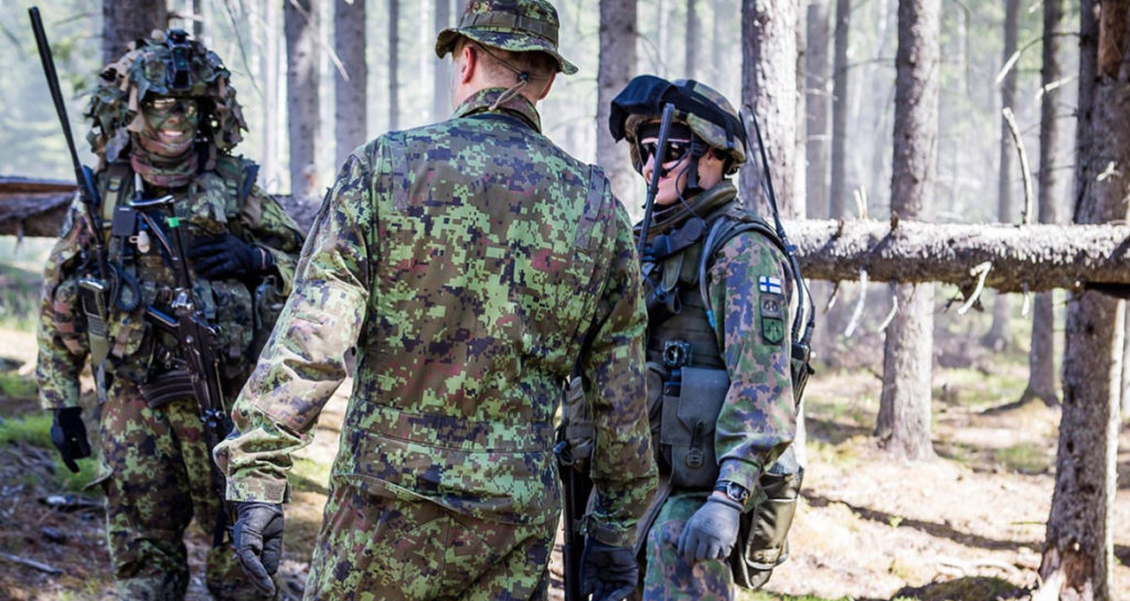 Eesti kaitseväe juhataja on visiidil Soomes