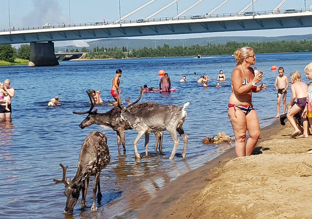 Lapimaal mõõdeti täna uus kuumarekord – 33,5 kraadi