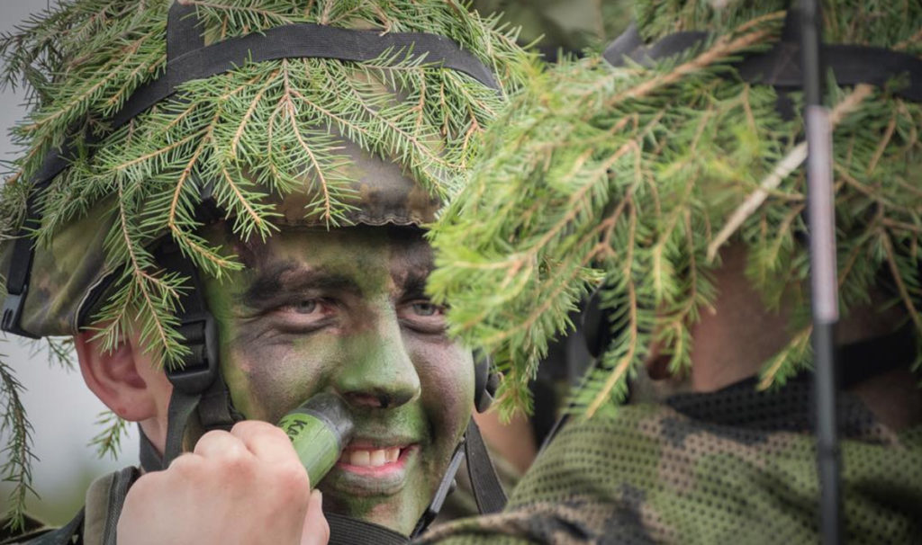 Soome kaitseväelased osalevad Eestis õppusel Kevadtorm 19