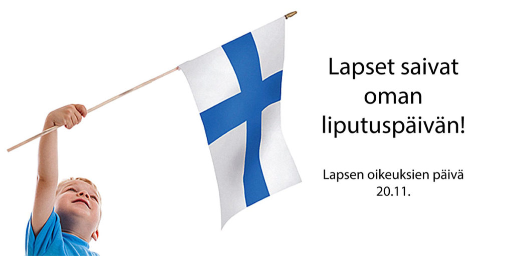 Soomes hakatakse laste auks lippe heiskama