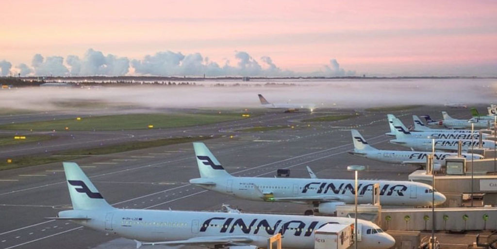 Soome lõunaosas on oodata suurt lumesadu, Finnair jätab osa lende ära