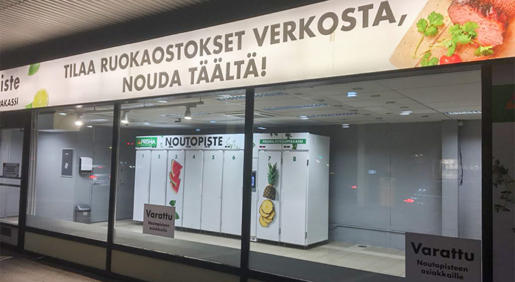 Kas see on tuleviku kaubandus – tellid toidukauba veebist ja lähed automaati järgi?