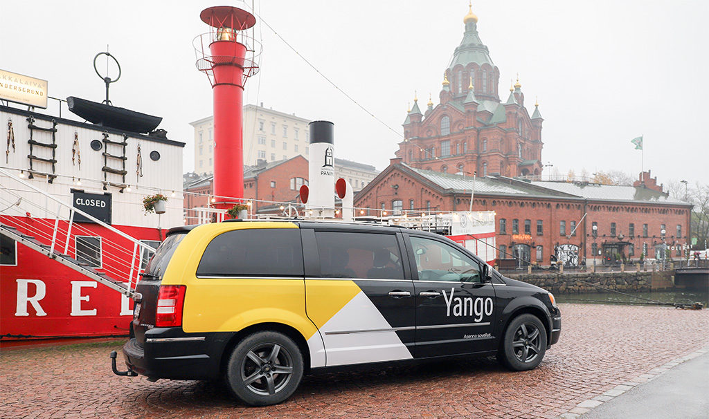 Yandex.Taxi alustas Soomes uue kaubamärgi all Yango