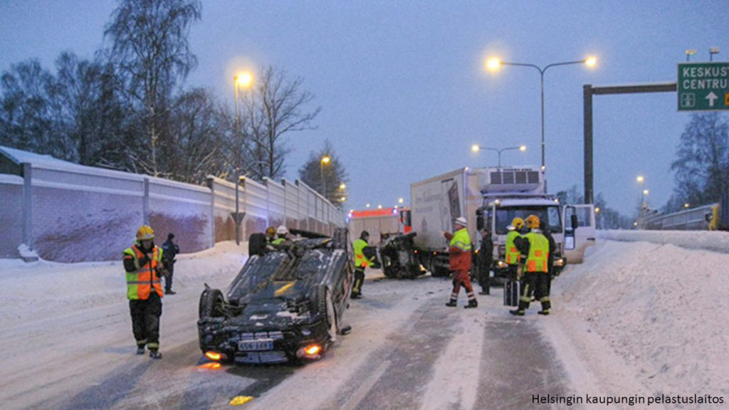 Helsingi päästekeskus hoiatab libeduse eest