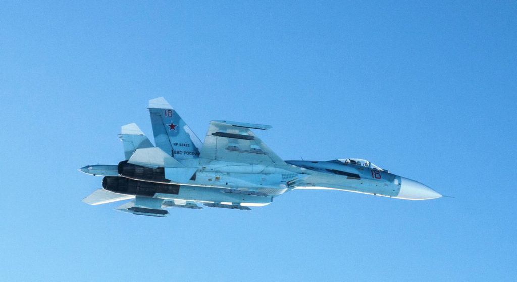 Soome lahe kohal liikusid kaks Vene SU-27 hävitajat, sekkus Soome Hornet