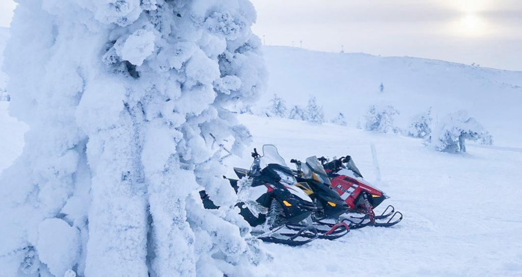 Soome suusakeskuse juures vallandus lumelaviin, õnneks keegi alla ei jäänud