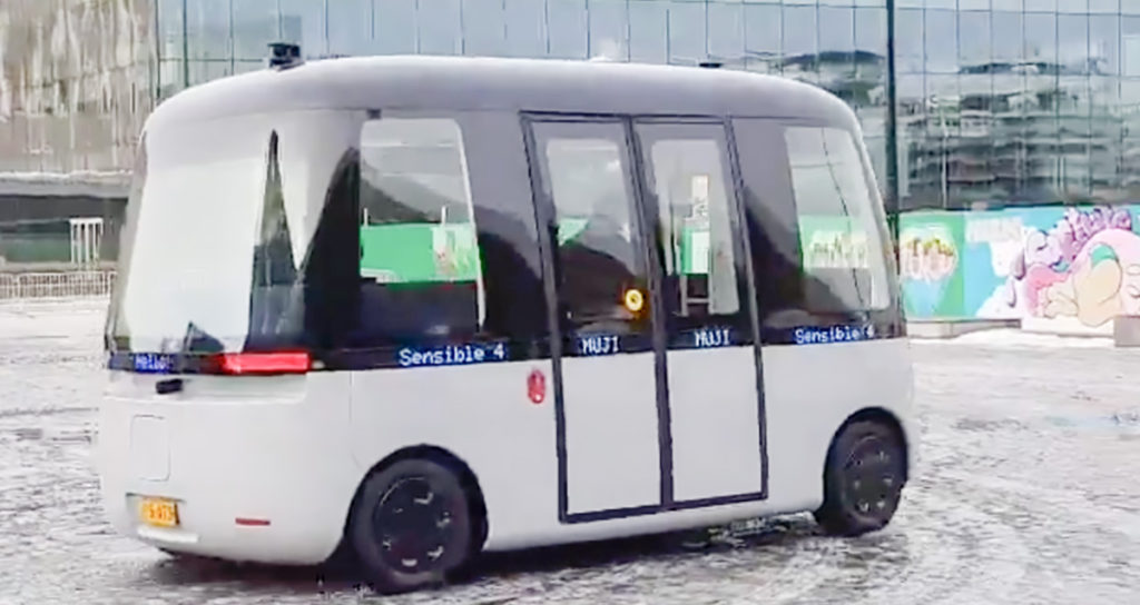 Espoos hakkab inimesi vedama maailma esimene iga ilma robotbuss