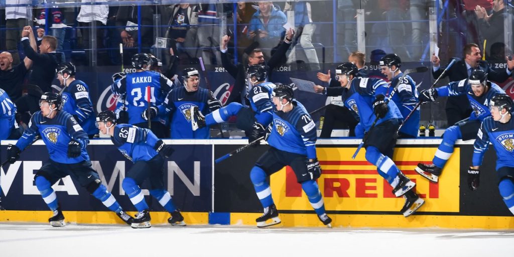 Soome võitis jäähoki MM-il Saksamaad 2-1