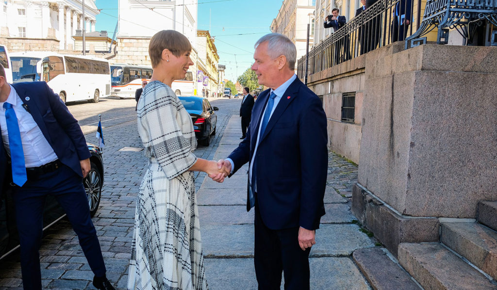 Eesti president arutas Soome peaministriga koostöövõimalusi