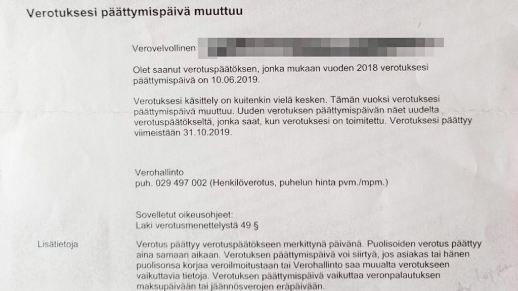 Kas said maksuametilt kirja? Tuhandete soomlaste maksutagastus lükkub edasi