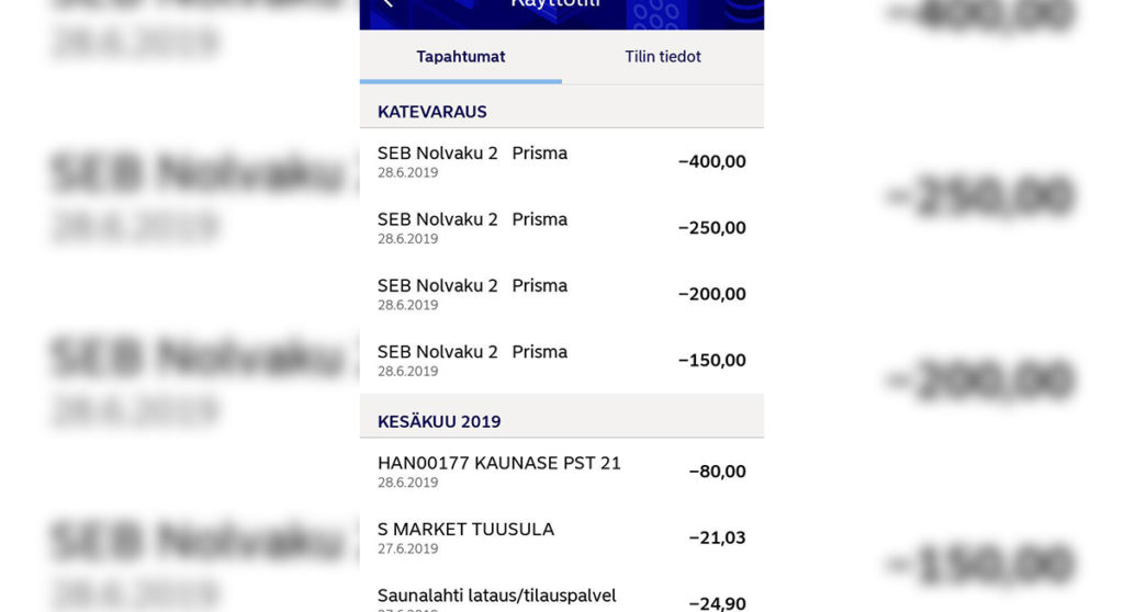 Kuidas see on võimalik? Soomes elava eestlase pangakontolt võeti Eestis välja ligi 1000 eurot