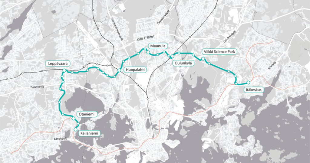 Helsingis ja Espoos algavad täna kiirtrammi trassi ehitustööd, liiklus häiritud