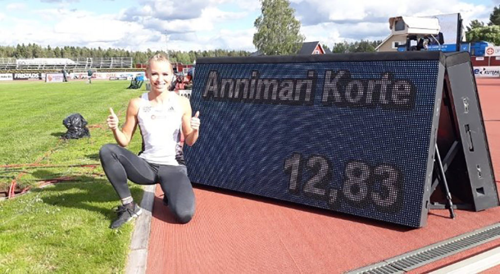 Tõkkejooksja Annimari Korte purustas Soome rekordi, sellele eelnes aga võitlus elu eest (hoiatus: VÄGA koledad pildid)