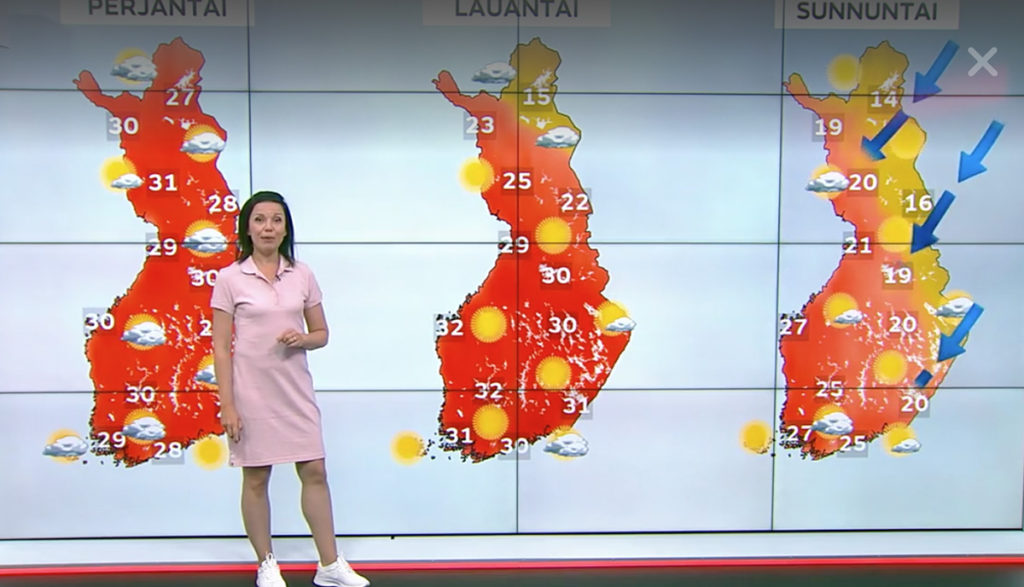 Kas tuleb kuumarekord? Soomes läheb nüüd väga soojaks – nädala lõpp toob 33 kraadi sooja, siis aga pöörab taas jahedaks