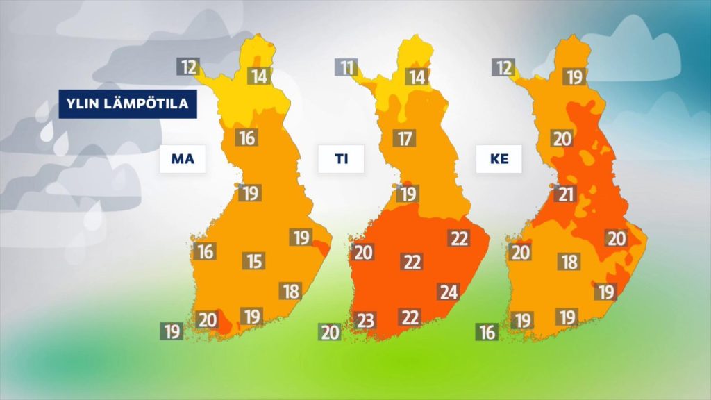 Soomes tuleb erakordselt soe nädala algus