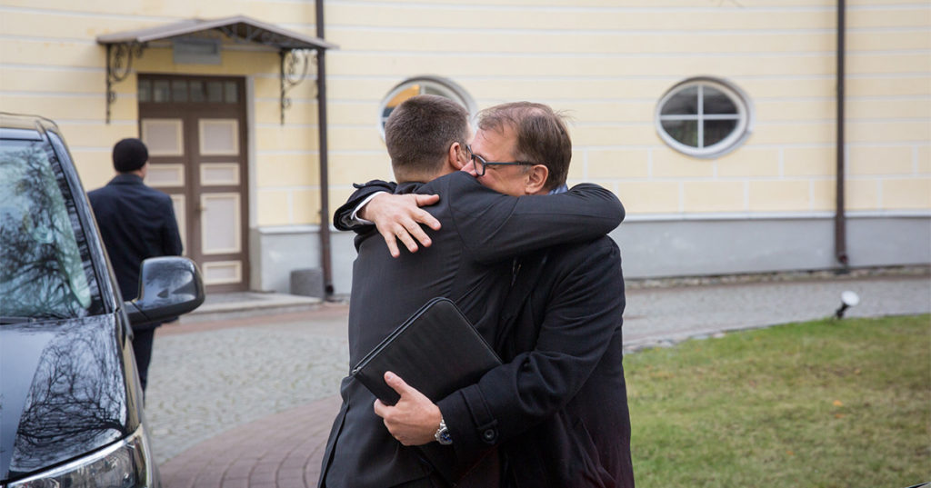 Eesti peaminister kohtus Soome parlamendi esimehega