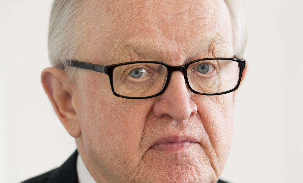 Soome ekspresident Ahtisaari jäi uuesti koroonasse ja on haiglas