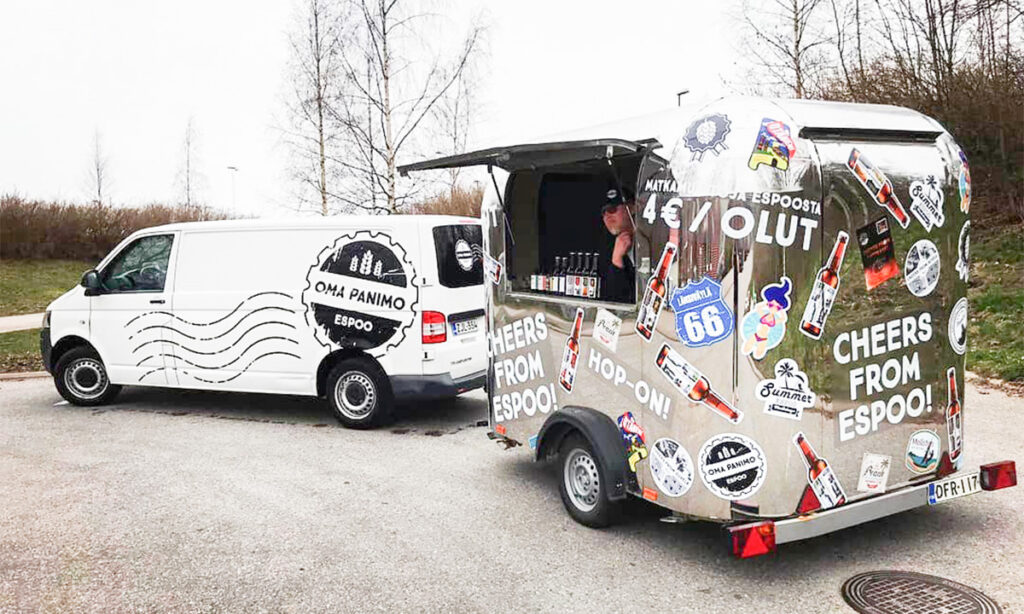 Soomes hakkab ringi sõitma õlleauto ja selleks saadi isegi luba