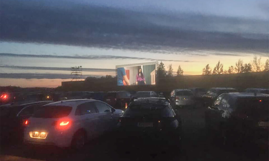 Vantaal alustas autokino, mis on üllatavalt populaarne