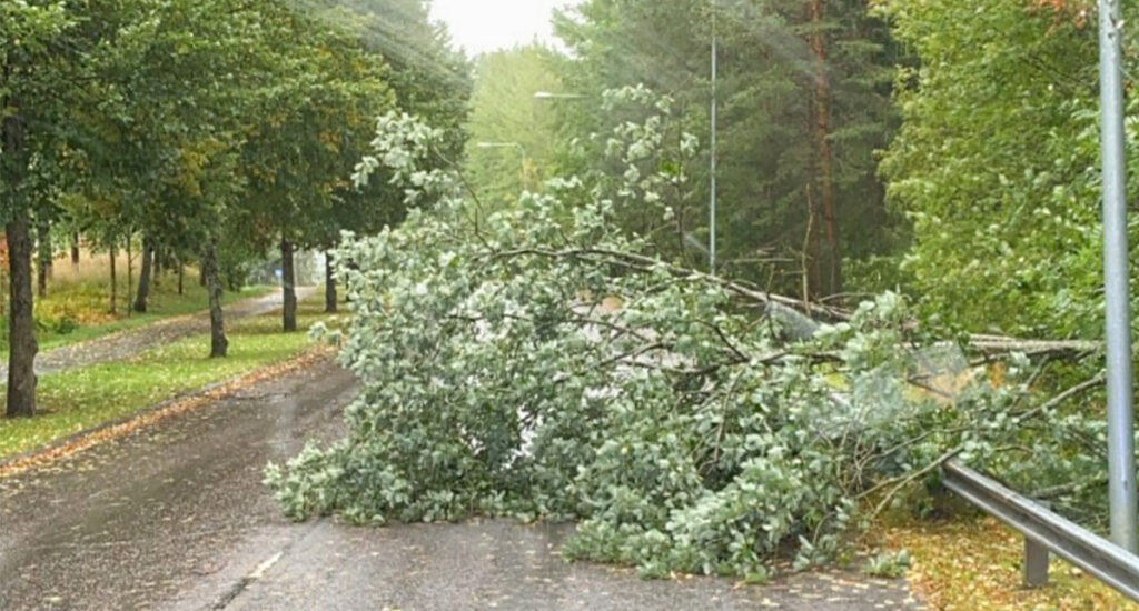 Tormituul räsib nüüd Helsingi ümbrust, elektrita üle 83 000 majapidamise