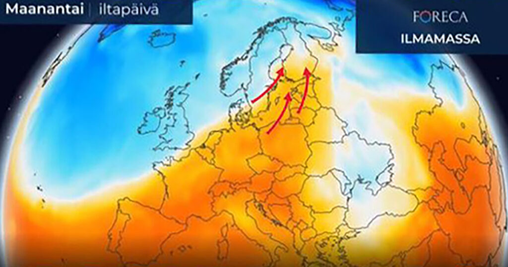 Meteoroloog ei uskunud oma silmi – nii soe õhumass hoovab Soome