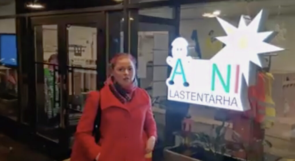 Video eestikeelsest lasteaiast Soomes