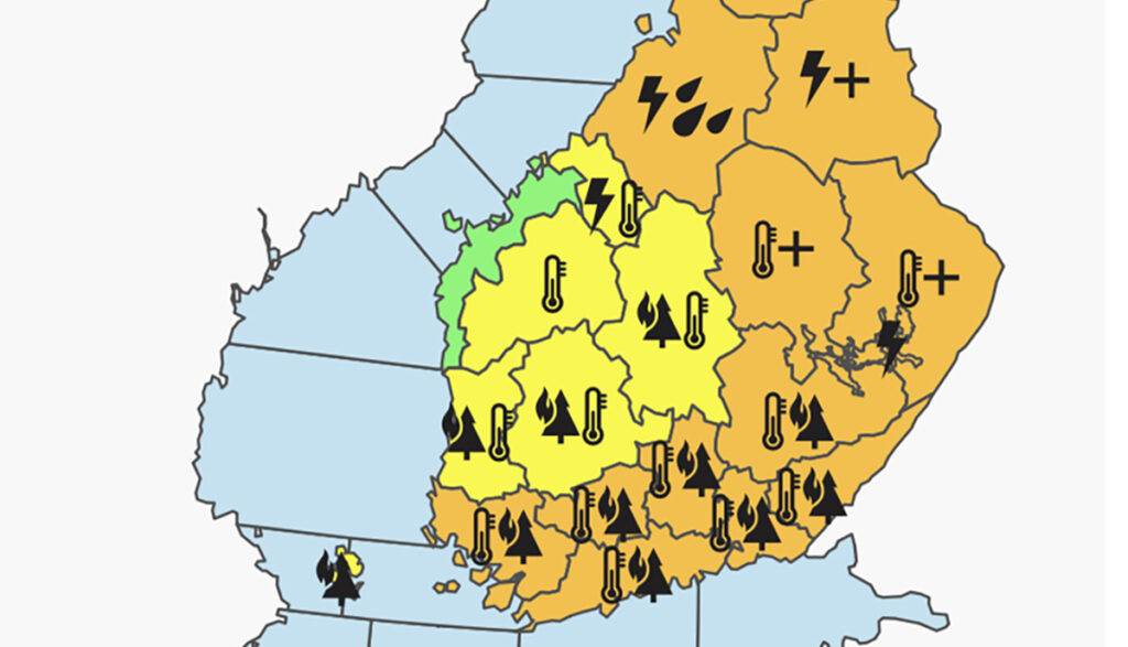 Kurb lugu: Soomes on 13 maakonnas metsatulekahju hoiatused, mis tähendab, et jaanituld teha ei tohi