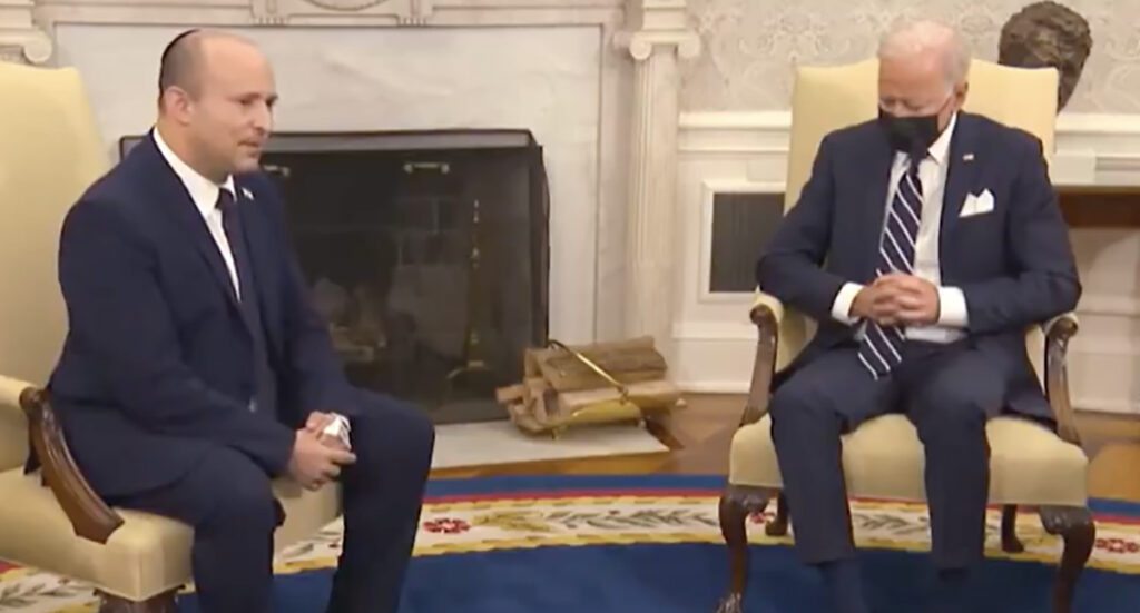 VIDEO: USA president jäi kohtumisel Iisraeli peaministriga arvatavasti magama