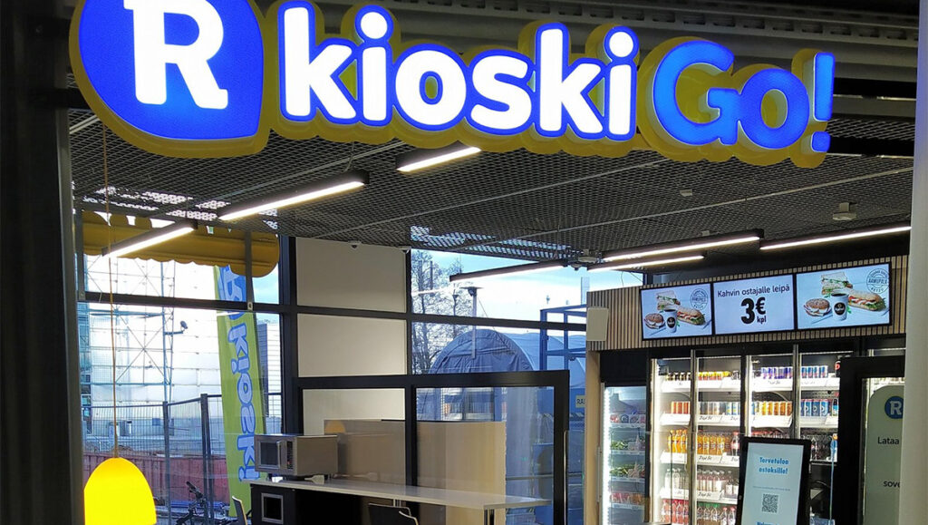 Helsingis avati R-kiosk, kus pole müüjat ega kassat