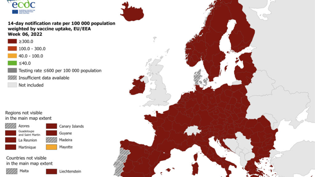 Koroona nädala ülevaade Euroopas: eesotsas Taani, Leedu ja Holland