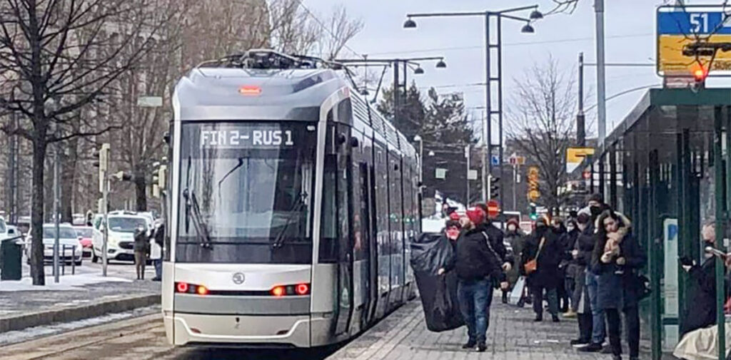 Helsingis oli trammiavarii, neli inimest sai vigastada