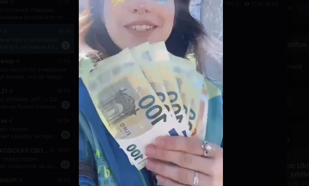 Au Ukrainale! Pagulased said kätte esimesed sotsiaaltoetused