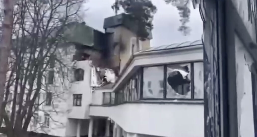 VIDEO: Vaata, mis jäi järgi riigirahanduse ülikoolist Ukrainas Irpinis