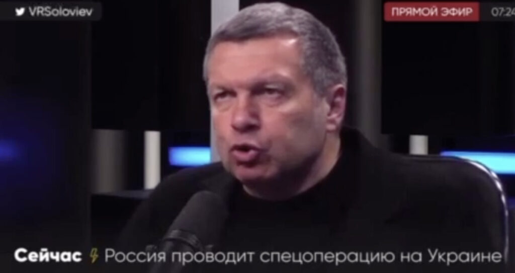 Putini peamine propagandist soovib, et rünnataks kolme NATO riiki