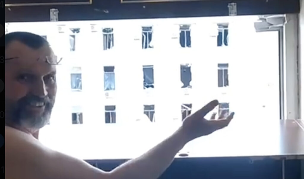 VIDEO: Ukrainlased näitavad kavalat nippi, kuidas valgust tuppa lasta