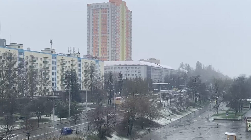 VIDEO: Kiievis sadas lund